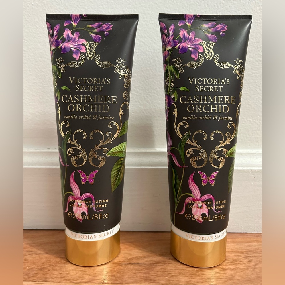 Victoria’s Secret Cashmere Orchid body lotion set of 2